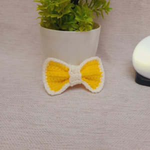 yellow bow
